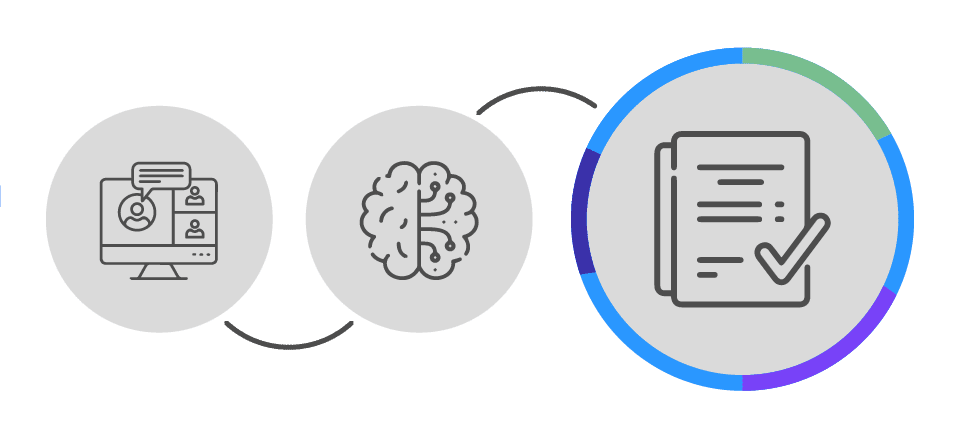 Note-taking app with AI analysis
