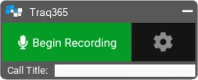 Some of Your Most Important Sales Conversations Never Make It Into Your Tech Stack 7 Close up of the traq recording notification